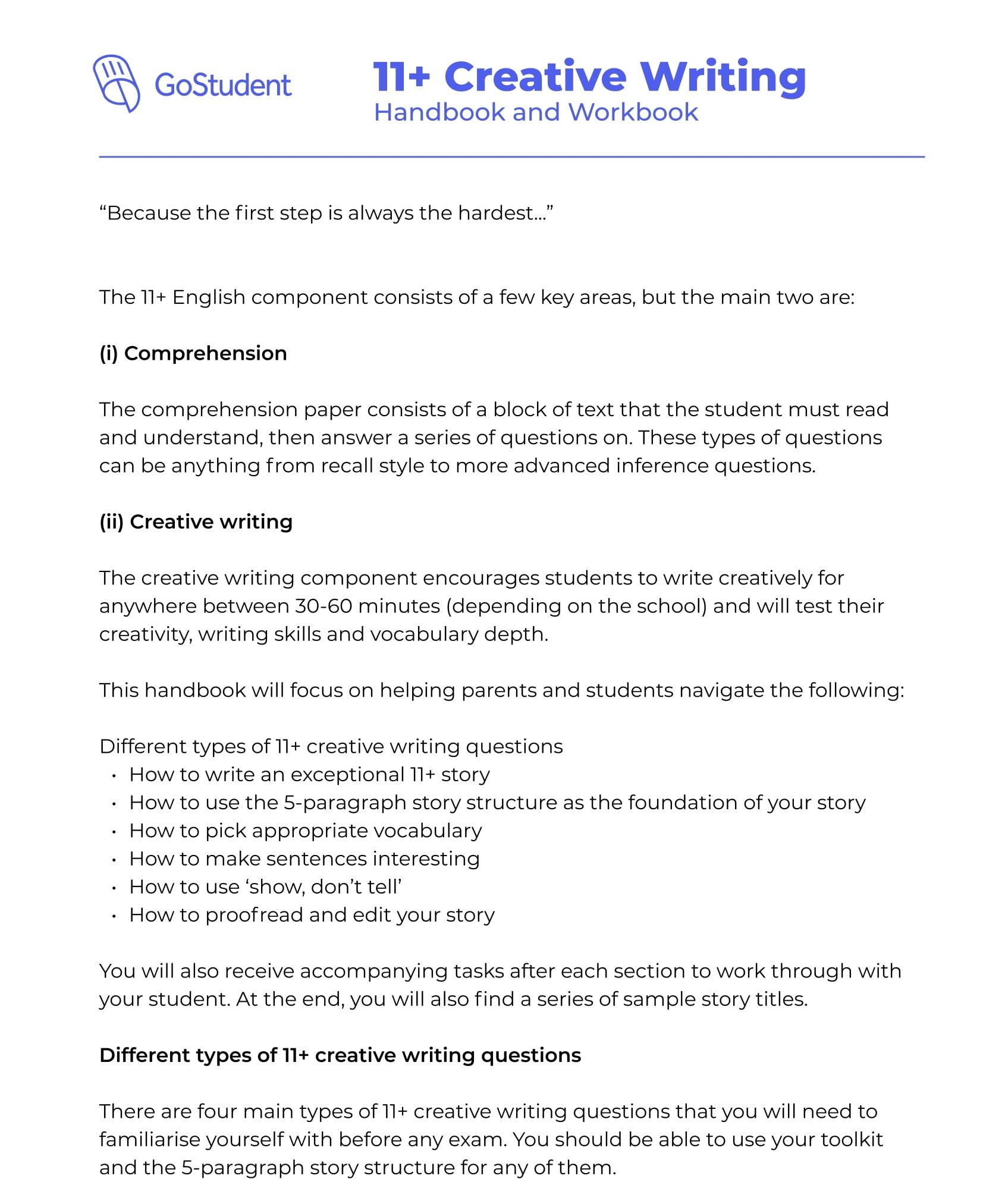 Free 11+ Exam Papers With Answer Sheets | GoStudent
