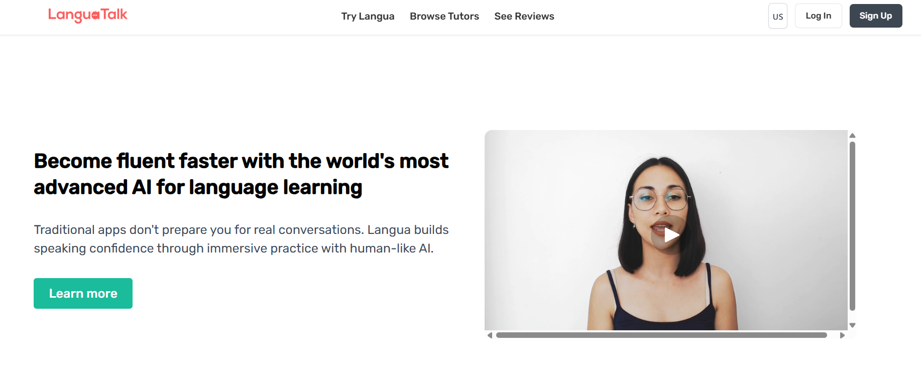Alternative a Babbel - LanguaTalk site/application IA pour apprendre une langue