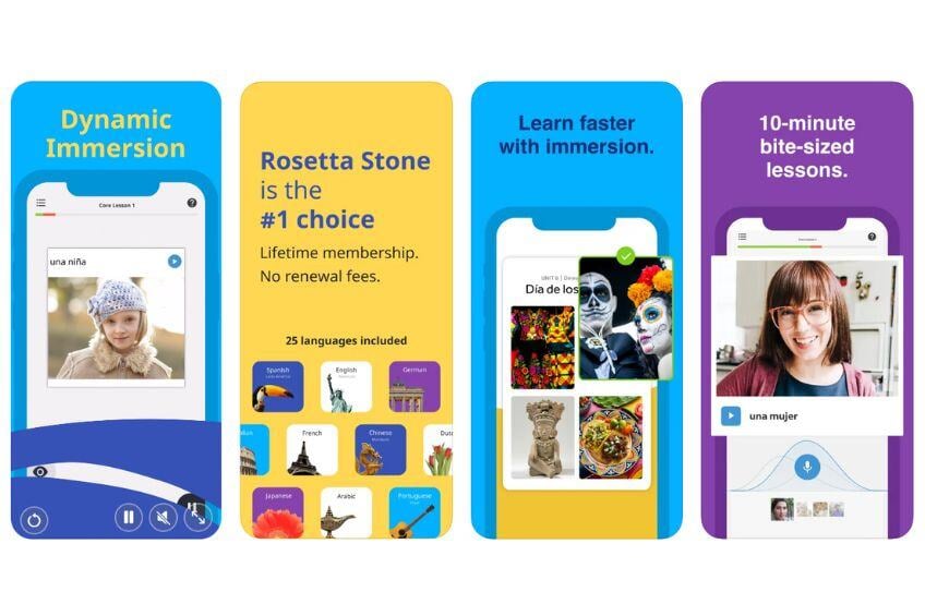Alternative a Babbel - Rosetta Stone application pour apprendre une langue