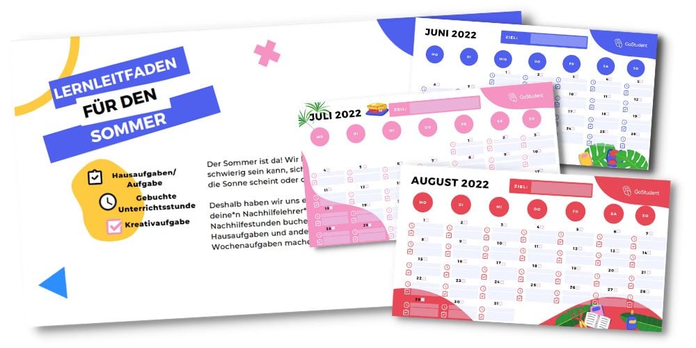 Lernplan für den Sommer_Vorlage_GoStudent