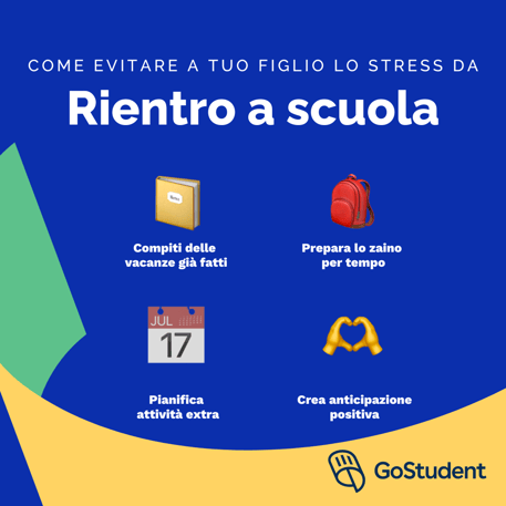 Consigli per il rientro a scuola