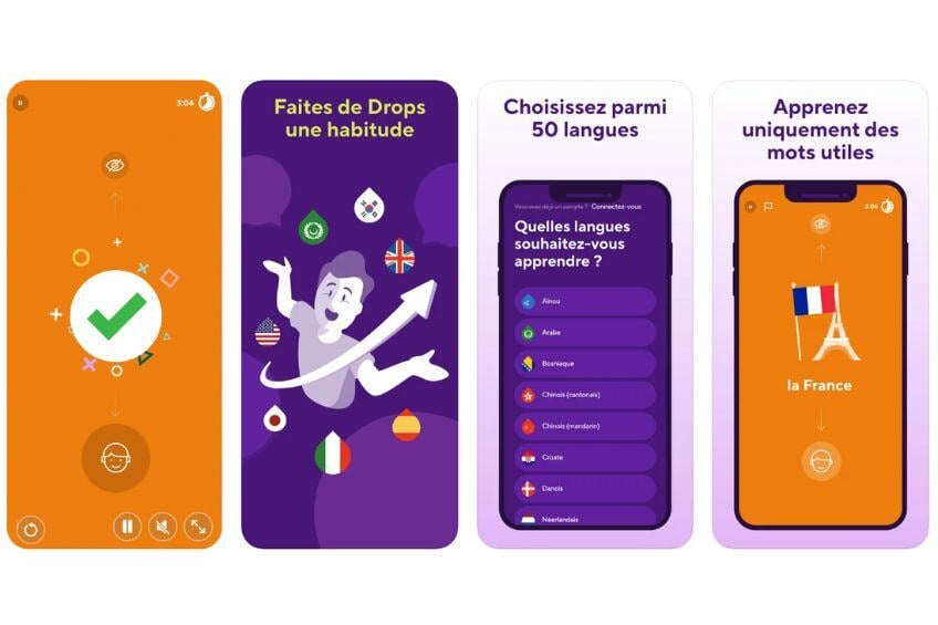 Drops - Application pour apprendre anglais