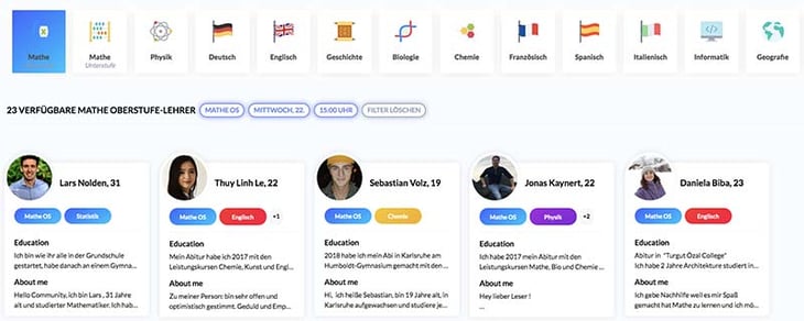 tutor-selection