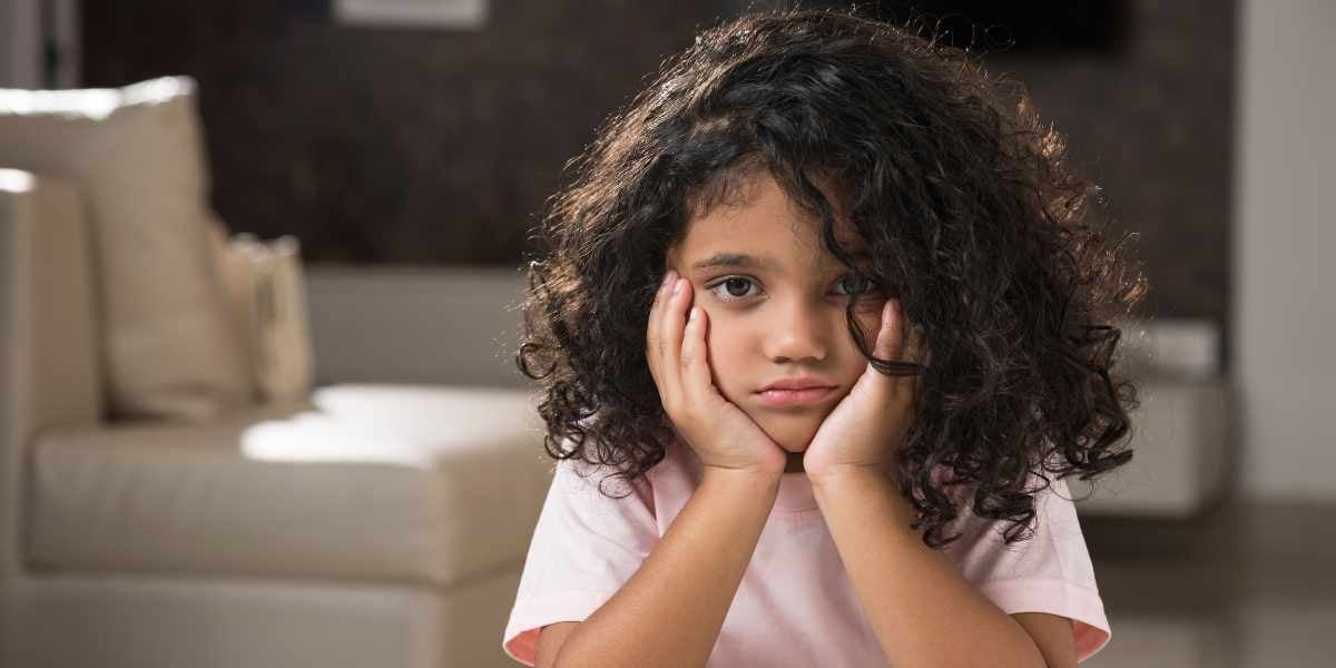 Enfant pas contente