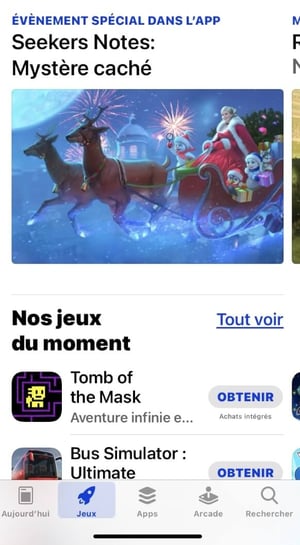étape 1 iphone