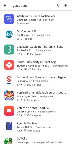 étape 2 android