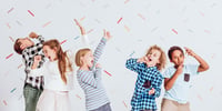 kids singing together