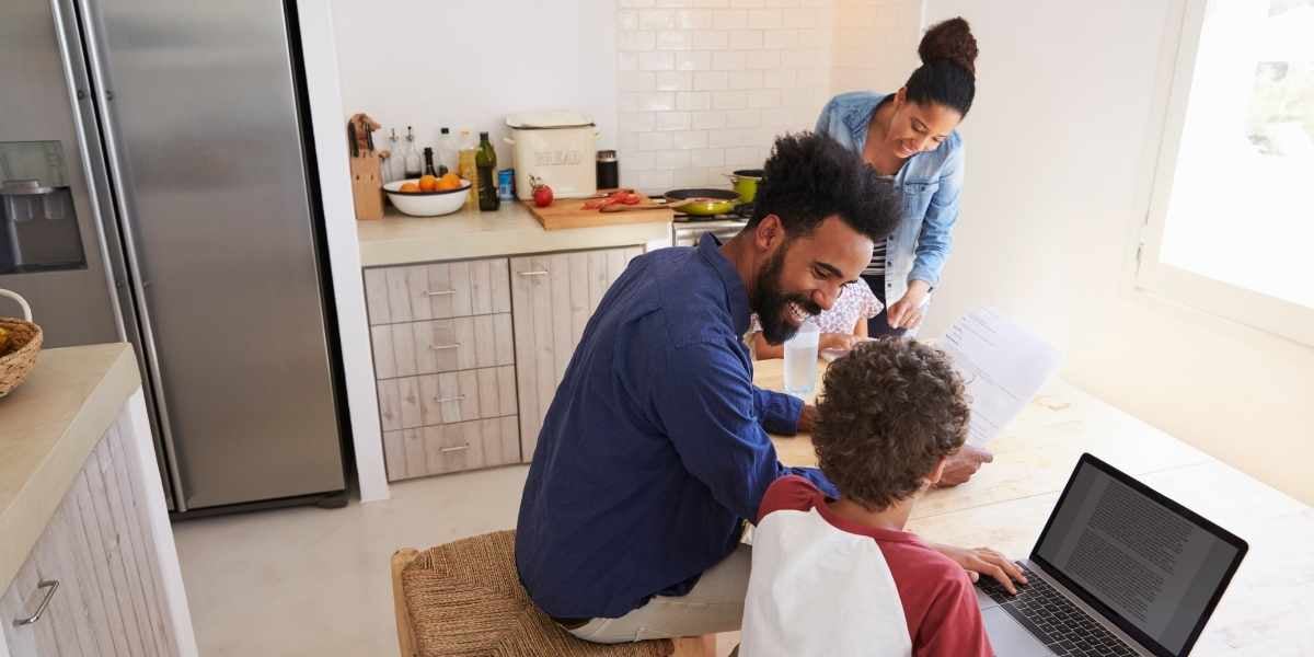 Famille conversation