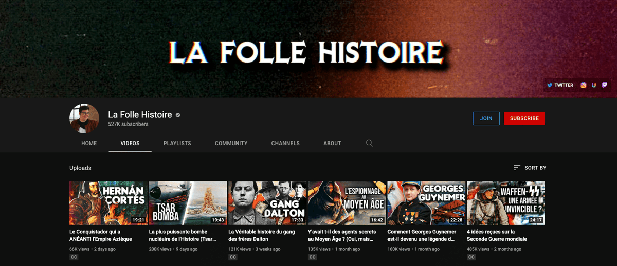 La Folle Histoire
