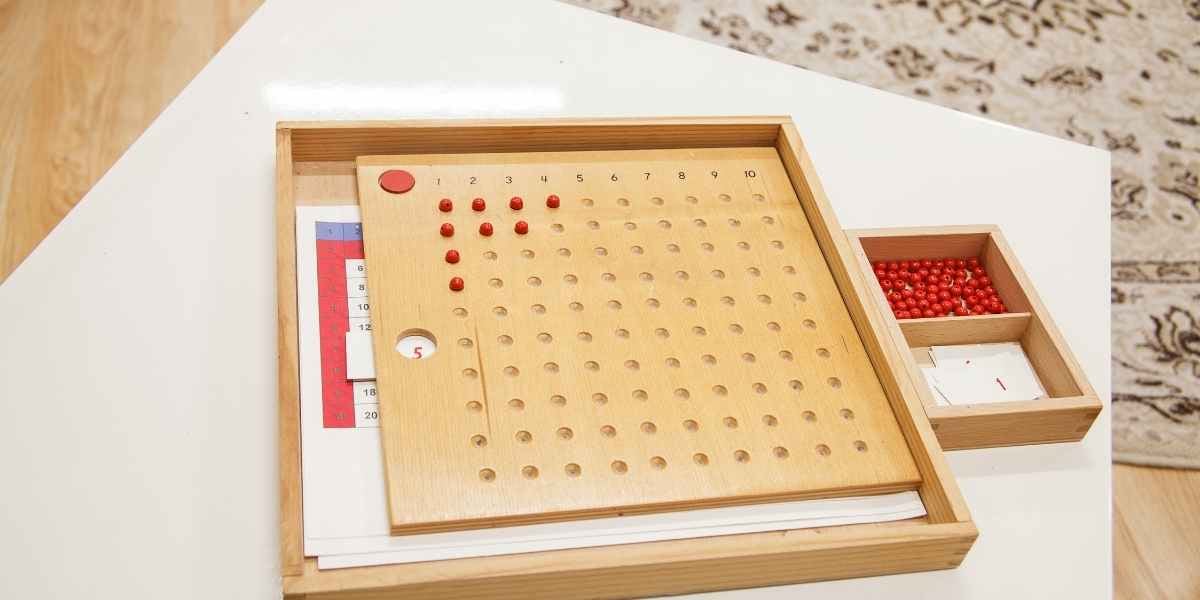 Les tables de multiplication Montessori