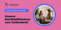 Nachhilfelehrer von GoStudent