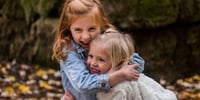 two kids friends
