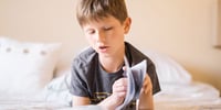 boy reading