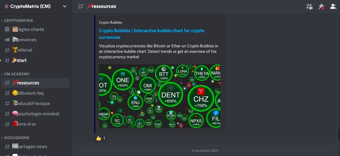 Fonctionnement Discord deux