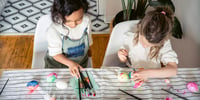 Basteln mit Kindern im Sommer