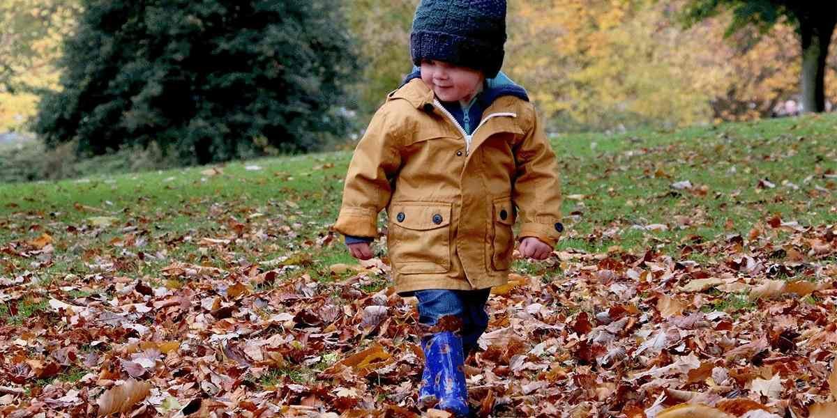 Automne avec enfant 