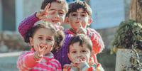 vier-kinder