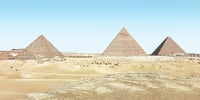 Die Pyramiden von Gizeh