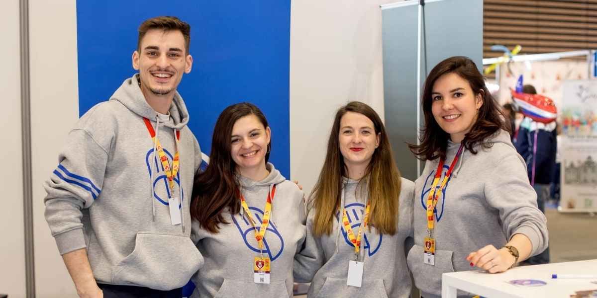 L'équipe GoStudent au salon KidExpo 2022