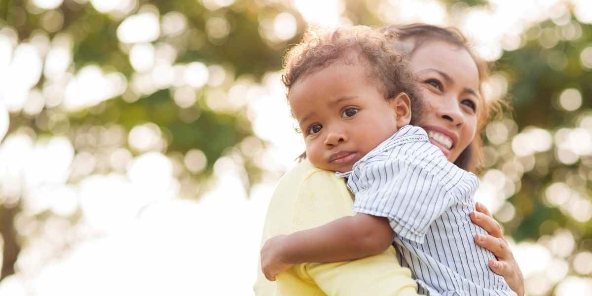 Mère avec son enfant 