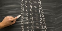 Apprendre les tables de multiplication