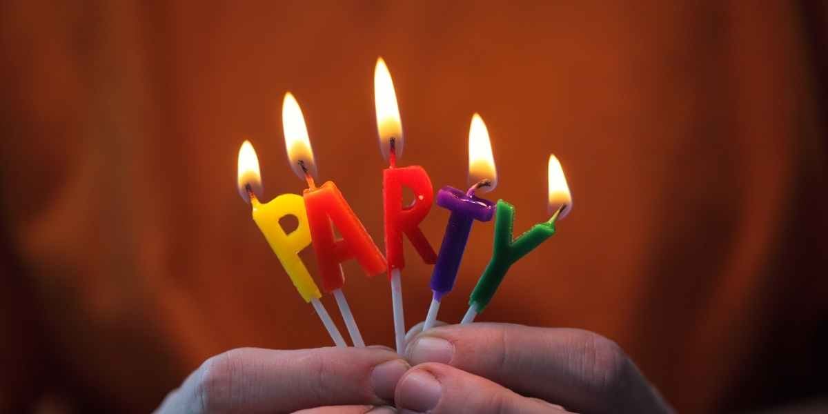 Bougies pour la fête