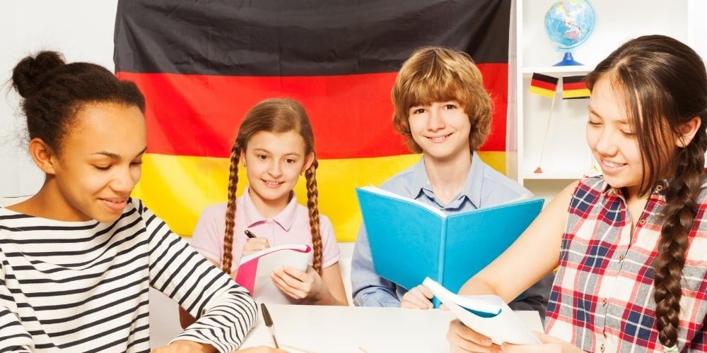 Cahier de vacances en allemand