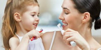 Le brossage des dents