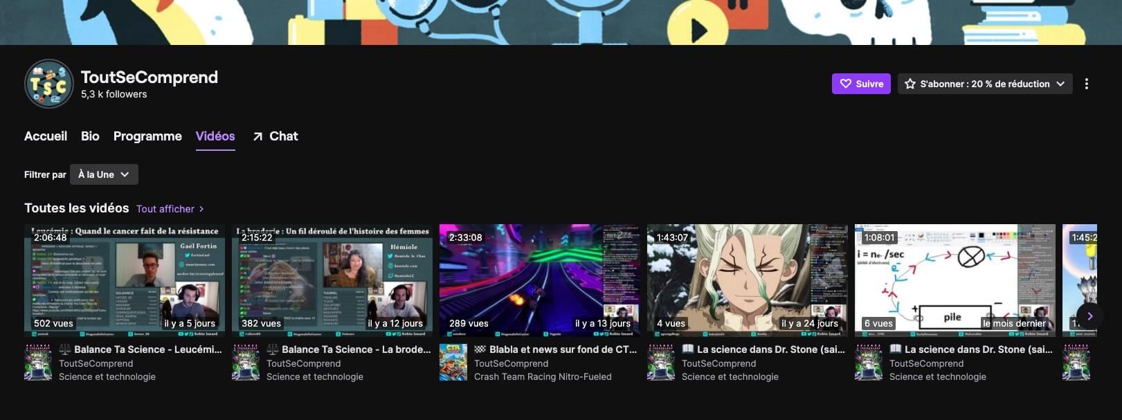Tout se comprend sur Twitch