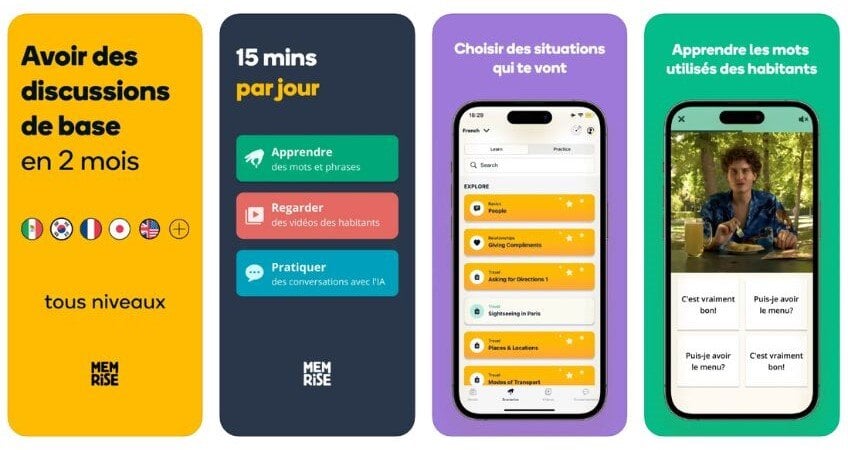 Memrise - Application pour apprendre une langue GoStudent-1