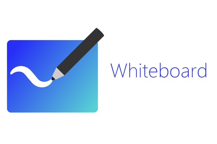 Microsoft whiteboard - un tableau blanc interactif en ligne pour donner des cours