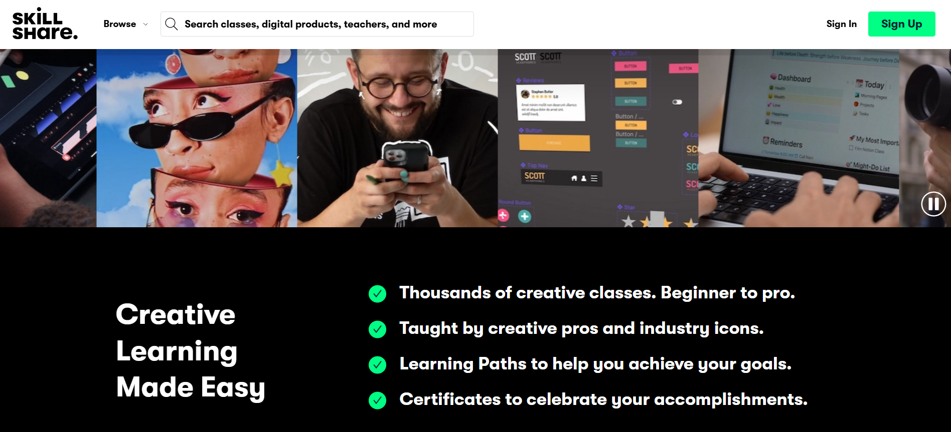 Programme d'affiliation éducatif - Skillshare