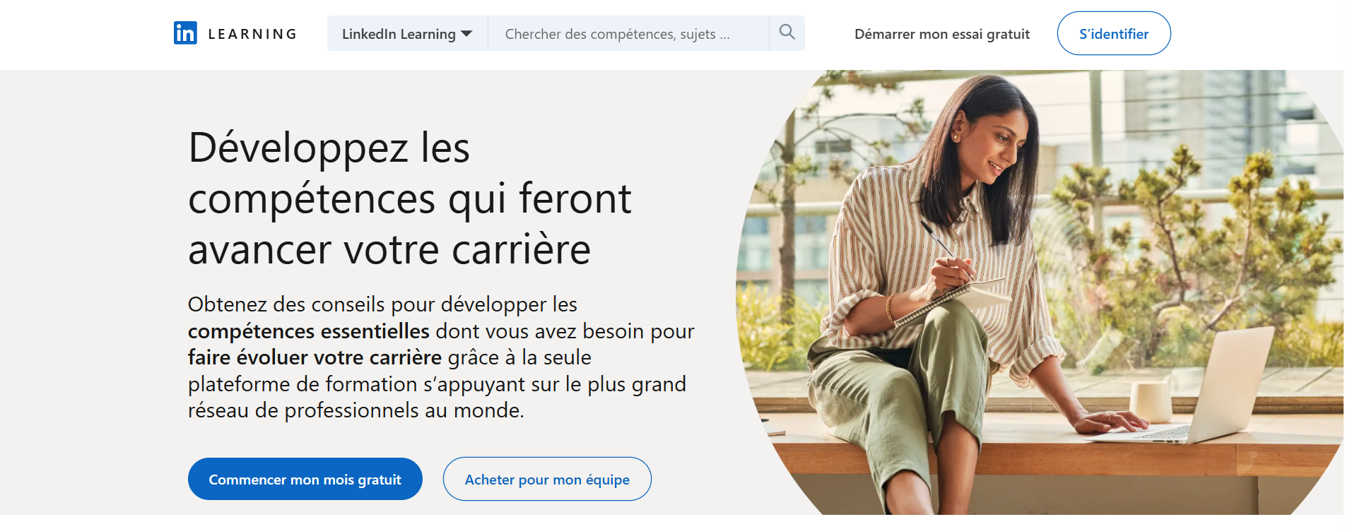 Programme d'affiliation en éducation de LinkedIn Learning