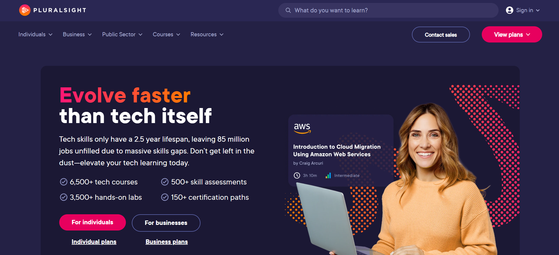 Programme d'affiliation en éducation de Pluralsight