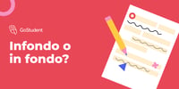Infondo o in fondo