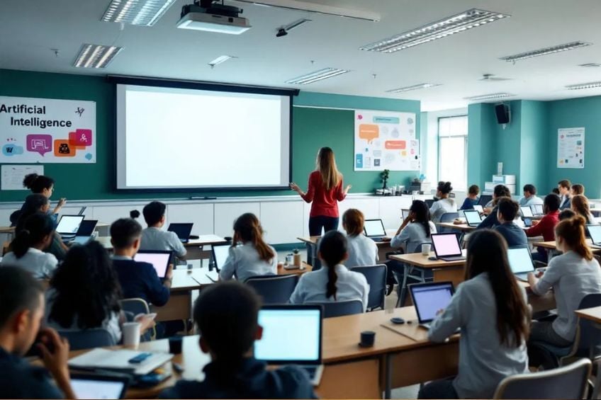 inteligencia artificial en los colegios