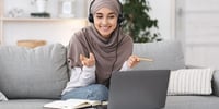 online tutor teaching session