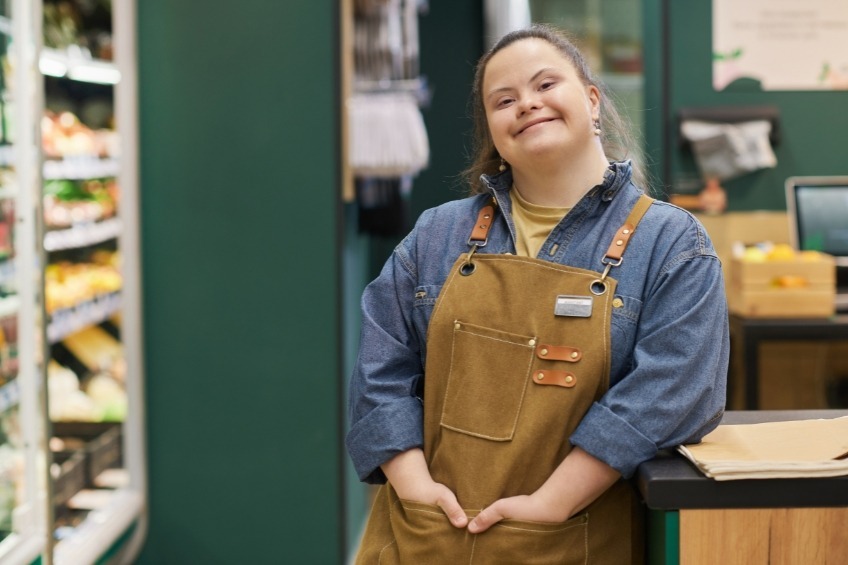 student-summer-job-working-as-a-retail-assistant-in-a-grocery-store