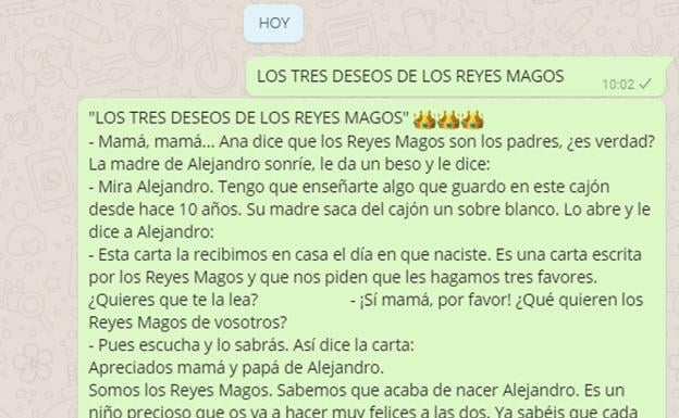 Los tres deseos de los Reyes Magos