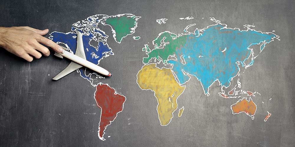 une langue etrangere en voyage