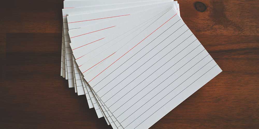 Flashcards outil éducatif
