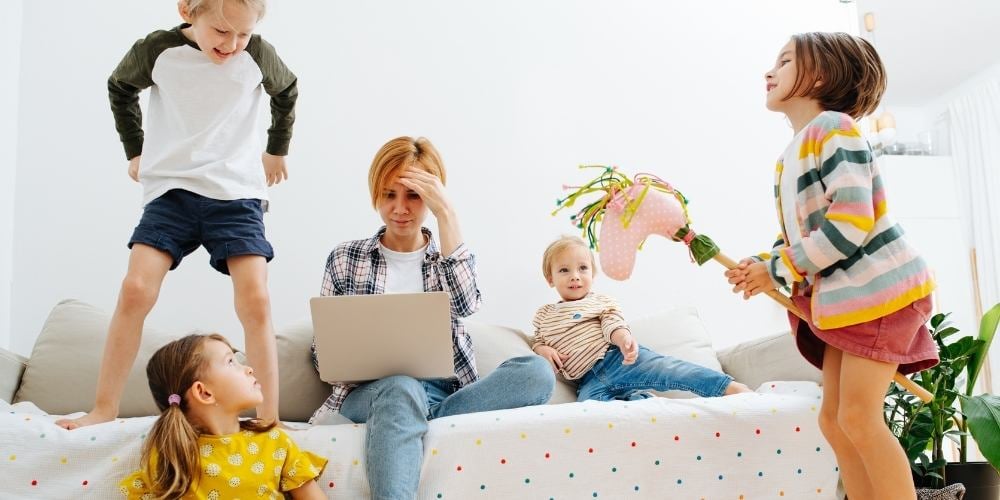 Enfants distraits