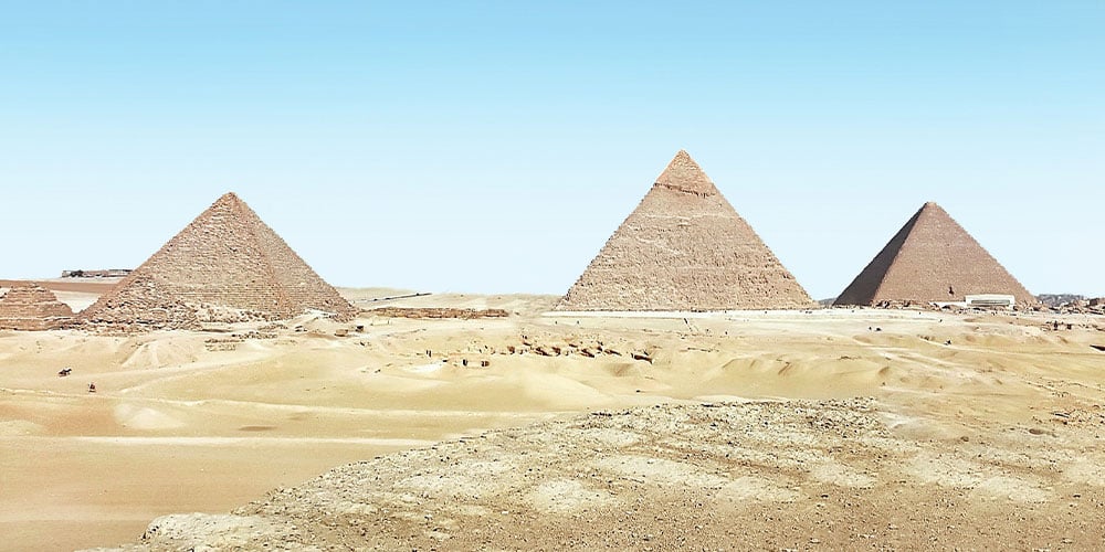 Die Pyramiden von Gizeh