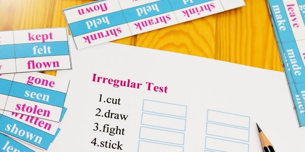 ﻿Verbe irrégulier anglais